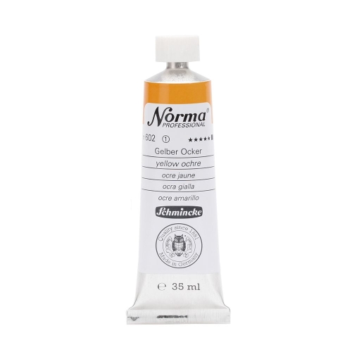 Norma oil color 35 ml, yellow ocher (g.p. 1L= 225,42€)
